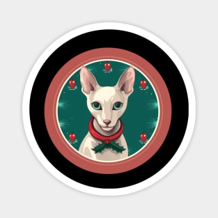 Oriental Shorthair Cat Xmas  Ornament, Love Cats Magnet